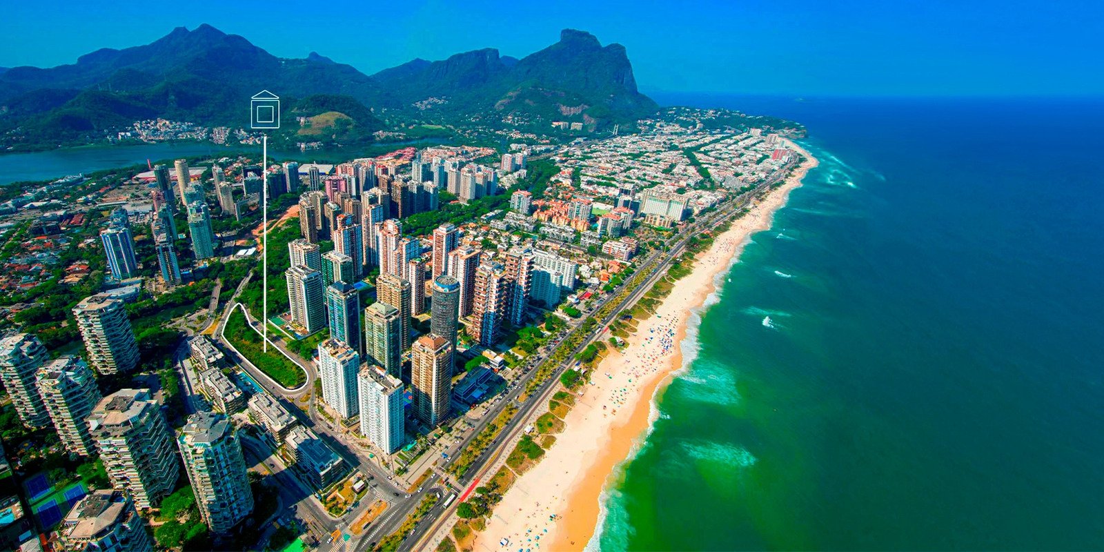 Imagem ilustrativa da região, não representa o projeto